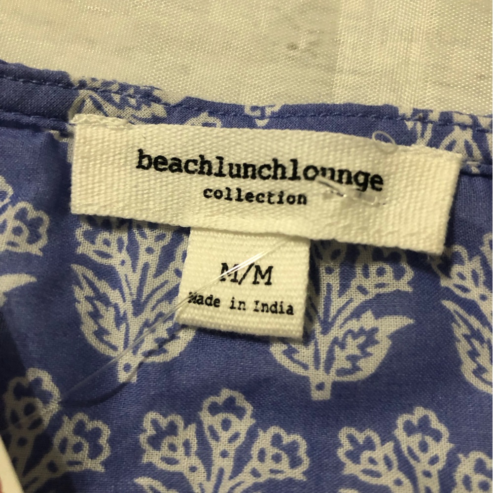 ❌Beachlunchlounge Sleeveless Top Summer Lightweight Multi Pattern Size Medium - Picture 7 of 10
